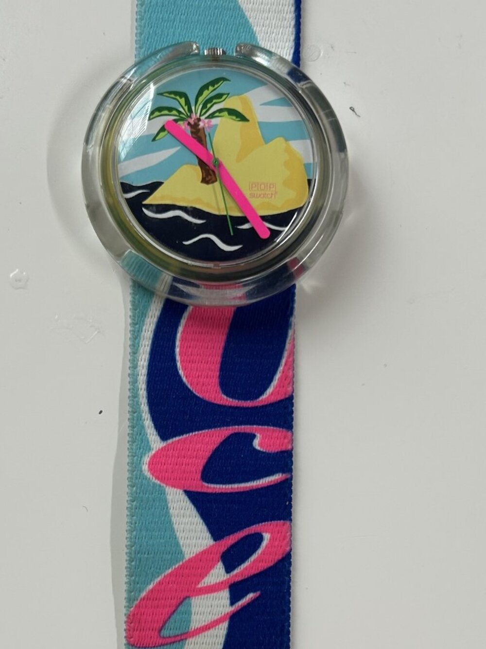Vintage POP Swatch - Lonely Island PWK182 - Picture 2 of 7